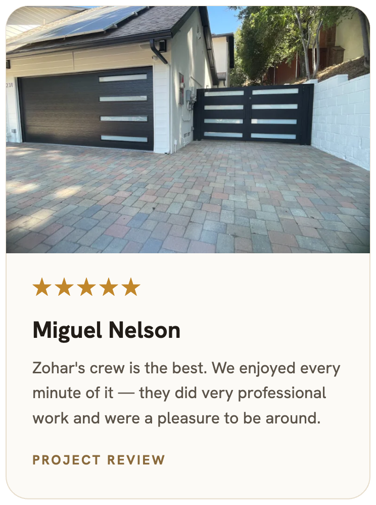 Miguel Nelson review for Schneider Garage Door